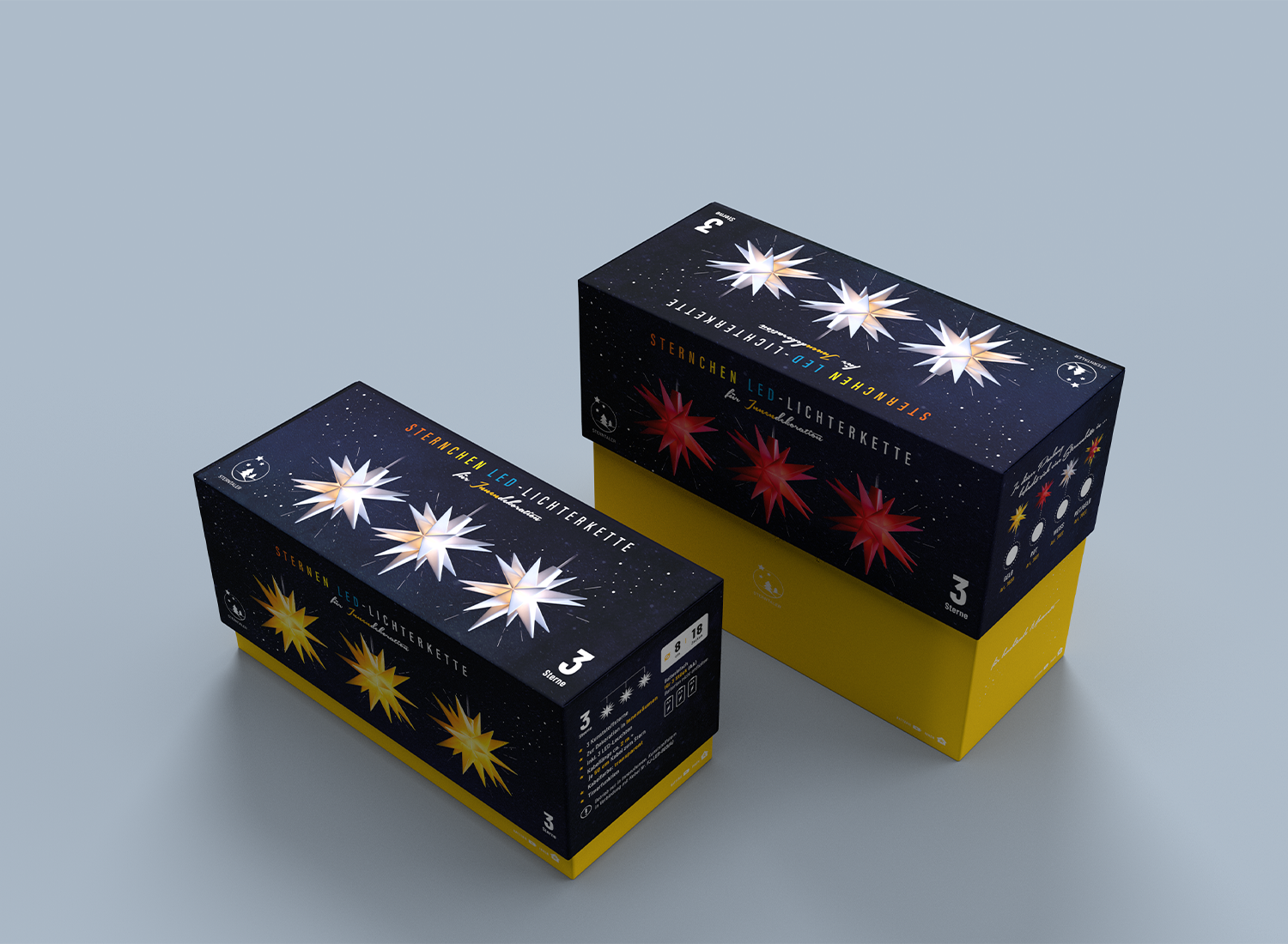 Traumhafte Babysterne 3 Stück